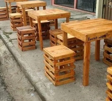Picnic Rustic Stools Set available for hire across Nairobi and Kiambu - photo 3
